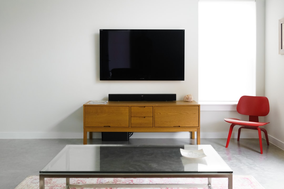Modern wooden TV unit cabinet design for living room by MAJISA Furniture.